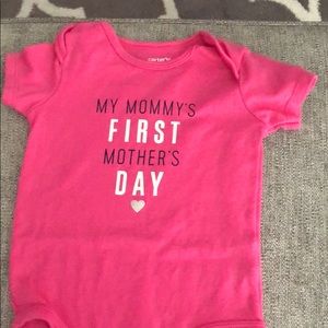 My first Mother’s Day Onesie
